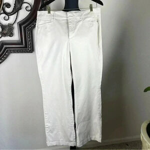 JM COLLECTION WOMEN'S CLASSIC Khaki PANTS SIZE 14S NO Gap WAIST BAND